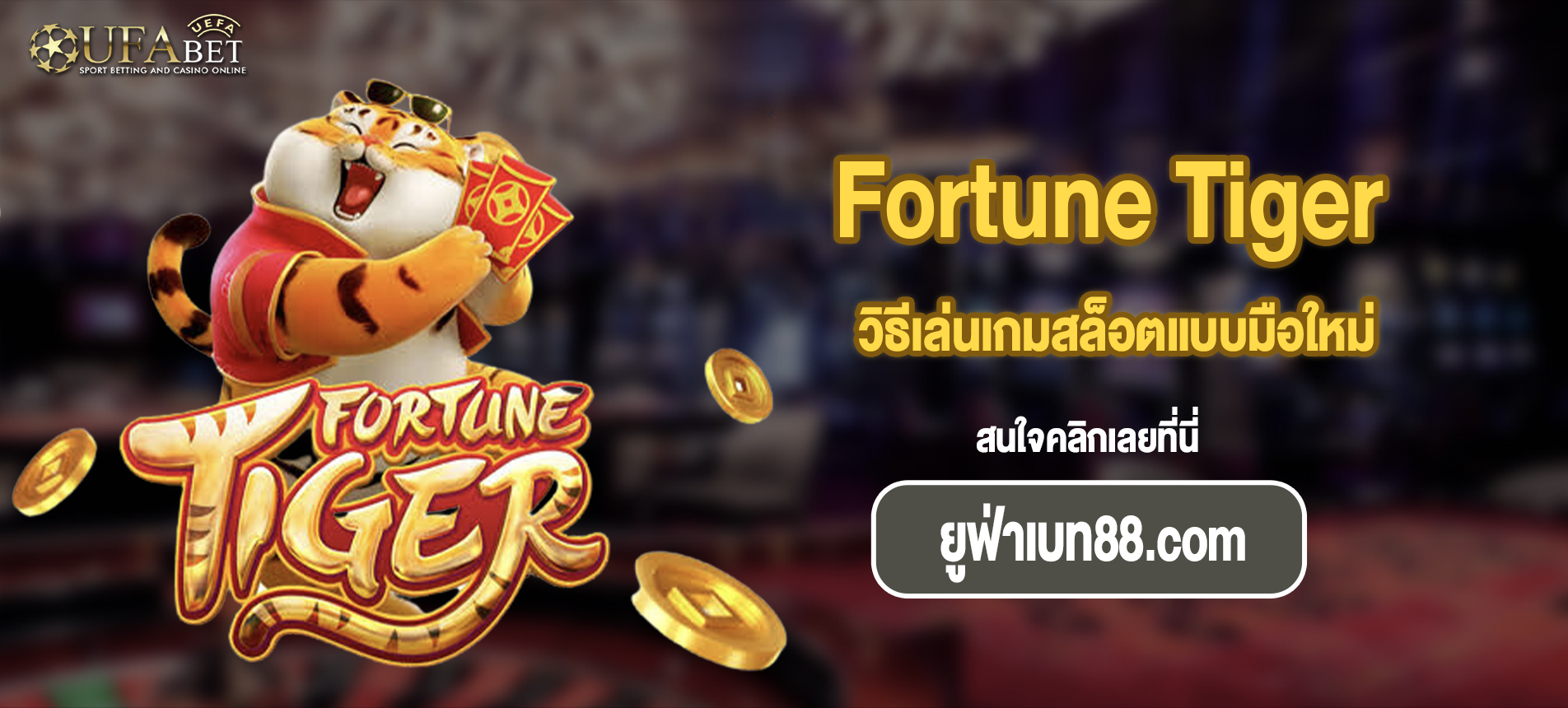 วิธีเล่นเกมสล็อตแบบมือใหม่ Fortune Tiger